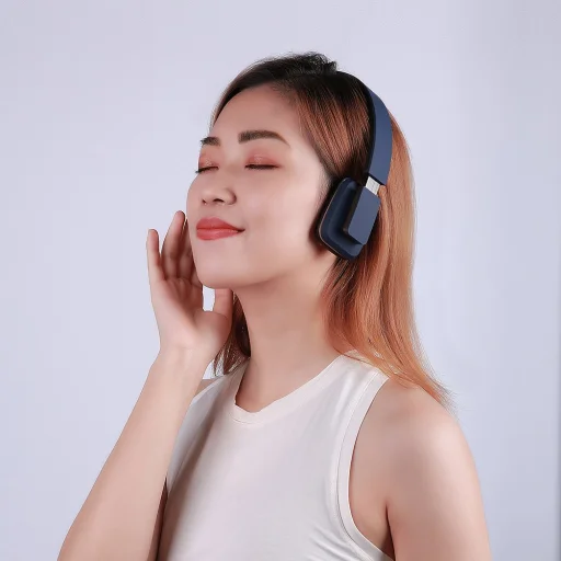 Proda Zajcsökkentős vezeték nélküli bluetooth fejhallgató fekete (PD-BH300) - 8