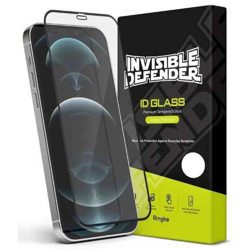 iPhone 12 mini Ringke Invisible Defender ID kijelzővédő üvegfólia (G7F022) - 4