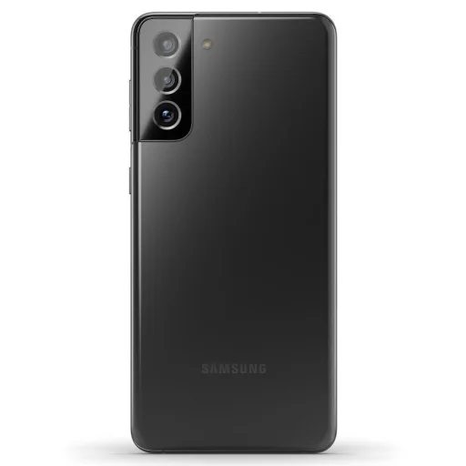 Spigen Optik.TR 2x kameralencsevédő 9H üveg Samsung S21 fekete - 2