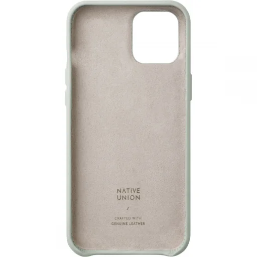iPhone 12 mini Native Union Classic bőr tok sage - 5