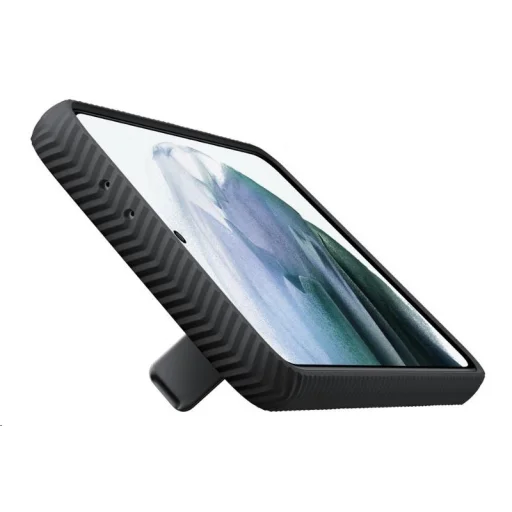 Samsung Gyári Protective Standing Cover tok Samsung S21+ Plus fekete - 2