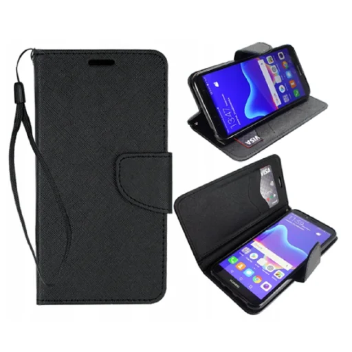 Fancy fliptok Huawei Mate 20 Lite fekete - 4