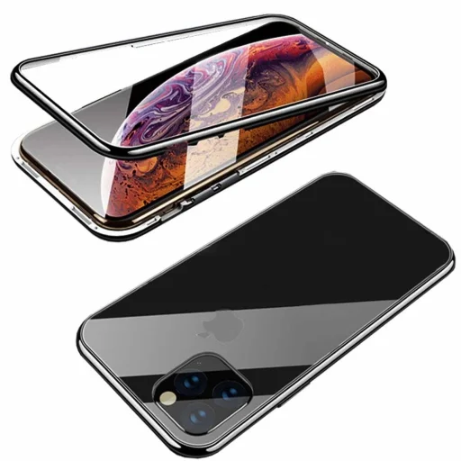 iPhone 11 Mágneses 360 tok fekete - 3