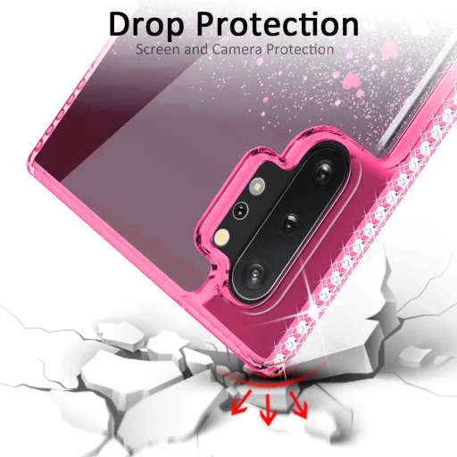 Diamond Liquid tok IPHONE 7 / 8 / SE 2020 pink-kék - 2