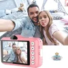 Digitális fényképezőgép gyerekeknek 8MP pink thumbnail
