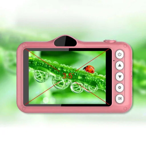 Digitális fényképezőgép gyerekeknek 8MP pink - 5