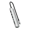  Satechi 7-az-1-ben USB-C karcsú többportos adapter Ethernettel - Ezüst