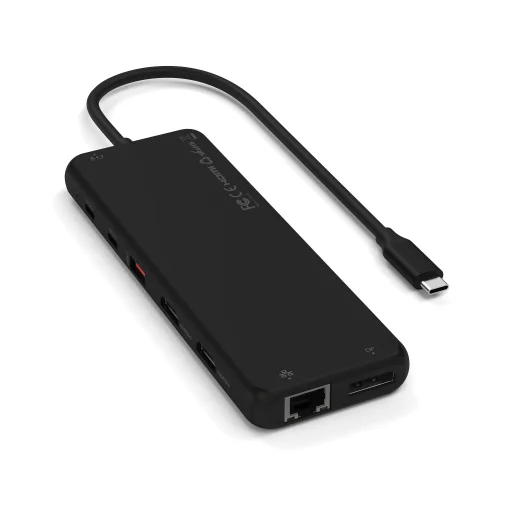  Satechi 13 az 1-ben USB-C hármas kijelzős többportos adapter - fekete - 6