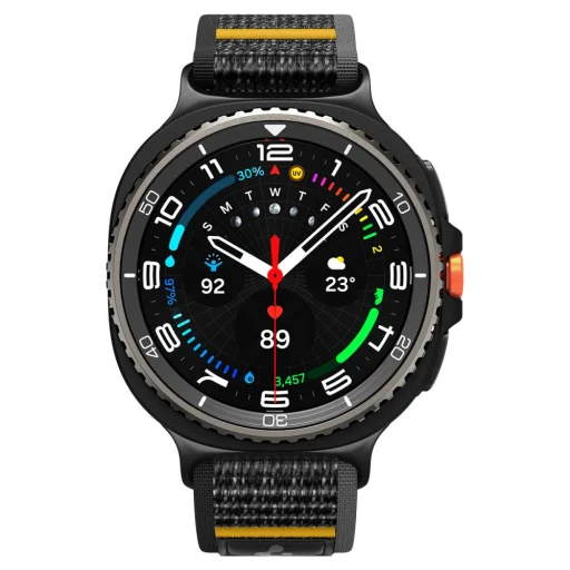 Spigen Athlex Air Samsung Galaxy Watch 8 / Classic (40 / 44 / 46 mm) Aktív Fekete óraszíj - 2