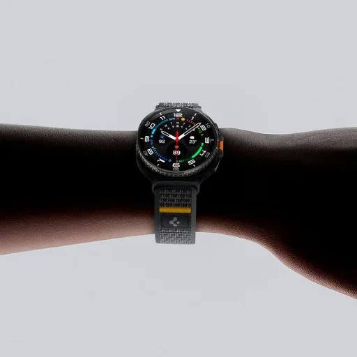 Spigen Athlex Air Samsung Galaxy Watch 8 / Classic (40 / 44 / 46 mm) Aktív Fekete óraszíj - 12
