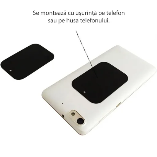 Techsuit - (2 db) Fém Lap (MP03) - Matt Fedőfestékkel - Fekete. - 4