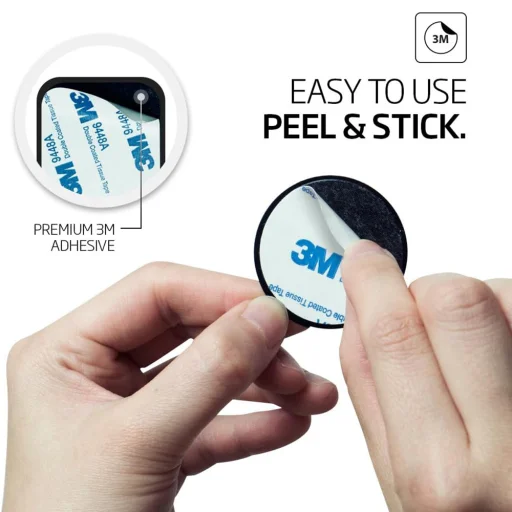 Techsuit - (4 darabos) Fém Lemez (MP04) - Matt Festékbevonattal - Fekete. - 4