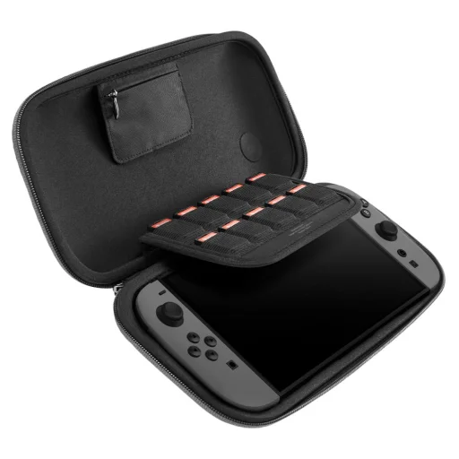 Spigen Klasden hordtáska Nintendo Switch 2 Szénszürke - 10