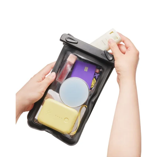  Spigen A603 Fekete Univerzális Vízálló Telefontok - 6