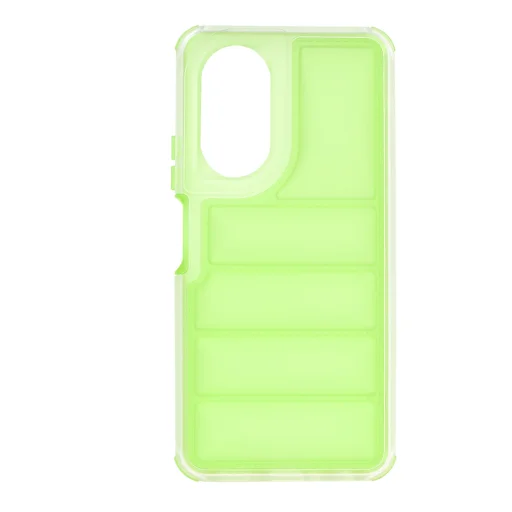 Oppo A58 4G - Techsuit - Wave Shield - Zöld tok - 2