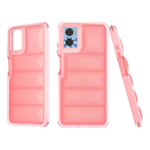 Motorola Moto E22 / Moto E22i - Techsuit - Wave Shield - Piros tok - 1