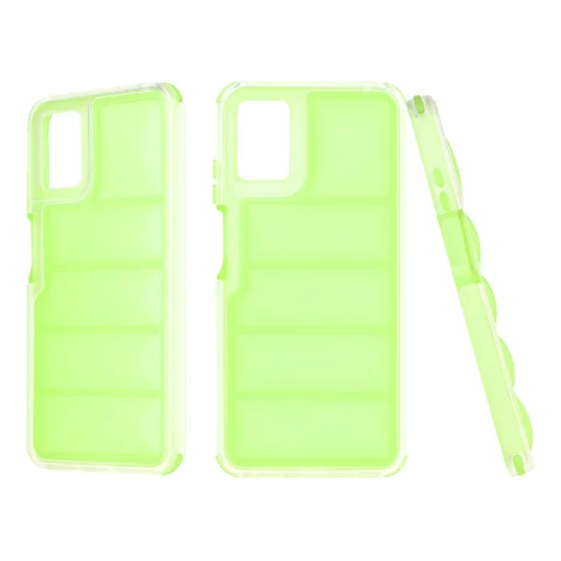 Motorola Moto E22 / Moto E22i - Techsuit - Hullámpajzs - Zöld tok - 2