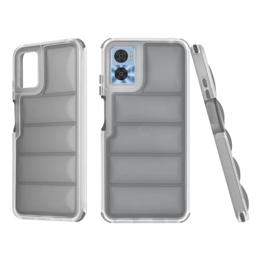 Motorola Moto E22 / Moto E22i Techsuit - Wave Shield - fekete tok - 1