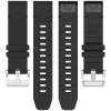 Gyorsan Csatlakoztatható 20mm-es Óraszíj (W071) - Instinct 2S/2S Solar/Approach S70 42mm/fenix 7S Pro Sapphire Solar - Fekete - Techsuit. thumbnail