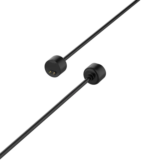 Techsuit - Vezeték nélküli töltőkábel okosórához (TXC1) - Xiaomi Mi Band 5/6/7-hez, USB, 3.5W, 1m - Fekete. - 6