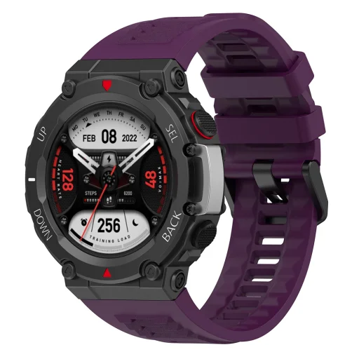 Amazfit T-Rex 2 / T-Rex 2 Ocean Blue - Purple - Techsuit óraszíj (W067) - 1