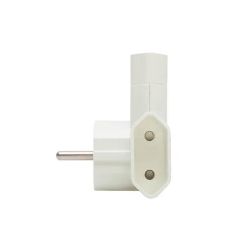 HOME TPF3E T elosztó, 3-as EURO aljzat, 250V~, max. 1850 W, 3x2,5A, fehér - 3