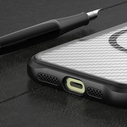 Defender Carbon Mag tok iPhone 14 Pro Max 6,7" fekete tok - 7