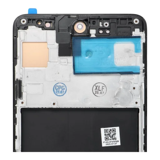 LCD kijelző SAMSUNG A51 4G HARD OLED kerettel - 2