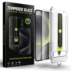 Samsung Galaxy S25 Plus / Galaxy S24 Plus - Techsuit TitanGlass CrystalHD - Átlátszó Képernyővédő üvegfólia