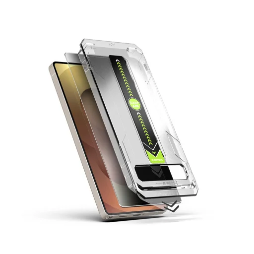  Samsung Galaxy S25 Ultra Techsuit - TitanGlass CrystalHD (2 db) Adatvédelmi képernyővédő üvegfólia - 5