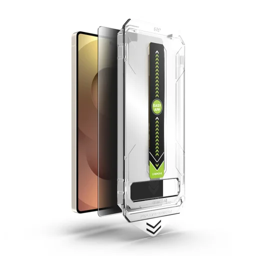  Samsung Galaxy S25 Ultra Techsuit Privacy TitanGlass CrystalHD képernyővédő üvegfólia - 3