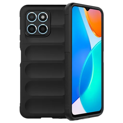 Techsuit - Magic Shield - fekete tok Honor X6 / X8 5G / 70 Lite készülékekhez - 1