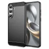 Samsung Galaxy S25 FE - Techsuit - Carbon Silicone - Fekete tok thumbnail