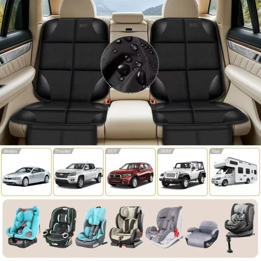 Tech-protect Uca200 Babaülés és Kutyavédő Vízálló Huzat Fekete - 5