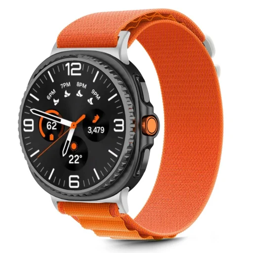 Tech-protect Nylon Pro Samsung Galaxy Watch 8 / Classic (40 / 44 / 46 mm) Narancssárga - 3