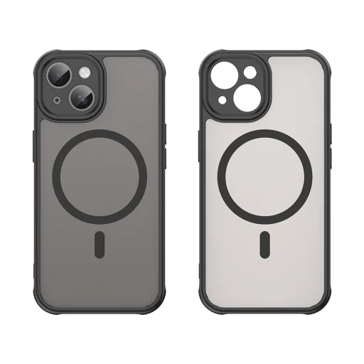 Techsuit - HaloFrost II MagSafe - iPhone 15 - Fekete tok - 3