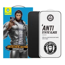 Blueo - Antisztatikus HD Üveg - iPhone 12 / iPhone 12 Pro - Fekete