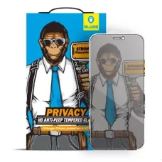 Blueo - betekintés elleni üveg - iPhone XS Max / iPhone 11 Pro Max - Fekete üvegfólia