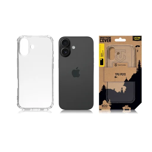  Apple iPhone 17 átlátszó Tactical TPU Plyo tok - 3