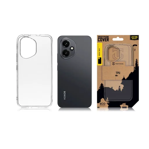 Tactical TPU Cover for Honor 400 Transparent - 3