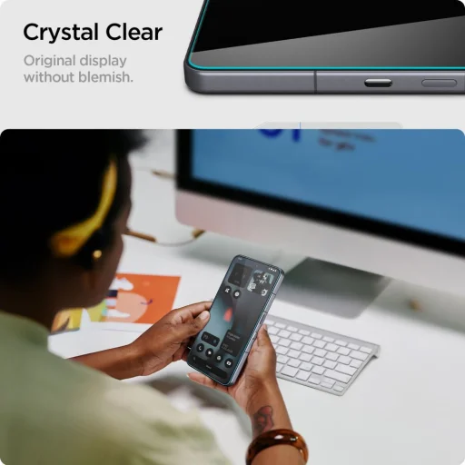 Edzett Üveg Spigen Glas.TR Slim 2-pack Nothing Phone 3 Átlátszó üvegfólia - 9