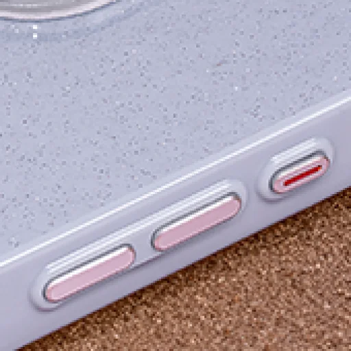  iPhone 17 6,3" fekete Glitter Thin Mag tok - 13