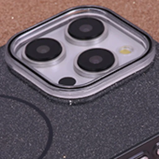  iPhone 17 6,3" fekete Glitter Thin Mag tok - 15