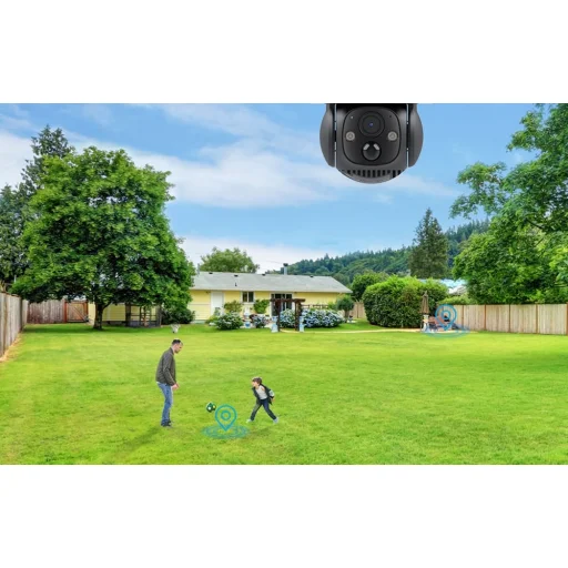 IP kültéri kamera + napelem ZOSI C2914 WiFi 4MP IP66 - 4