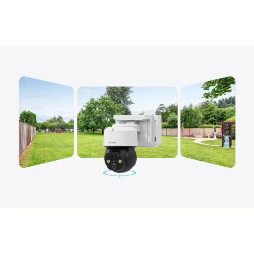 IP kültéri kamera + napelem ZOSI C2914 WiFi 4MP IP66 - 5