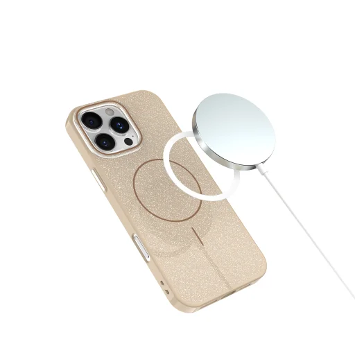 Glitter Thin Mag tok iPhone 16e-hez barna tok - 6