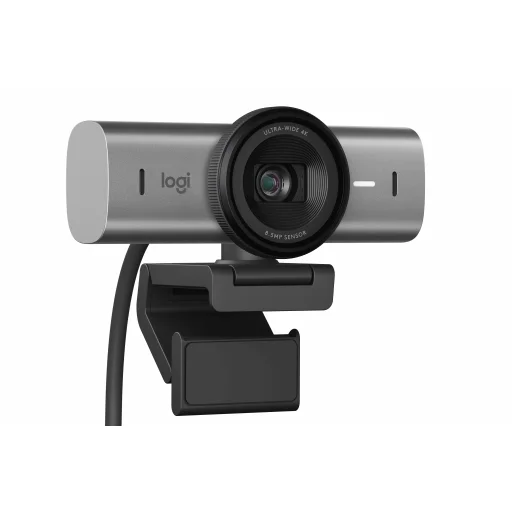 Logitech MX Brio 4K Ultra HD Collaboration and Streaming Webcam - Graphite - 2