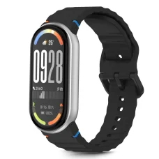 Tech-protect Szilikon Sport Xiaomi Smart Band 8 / 9 / 10 / Nfc Fekete