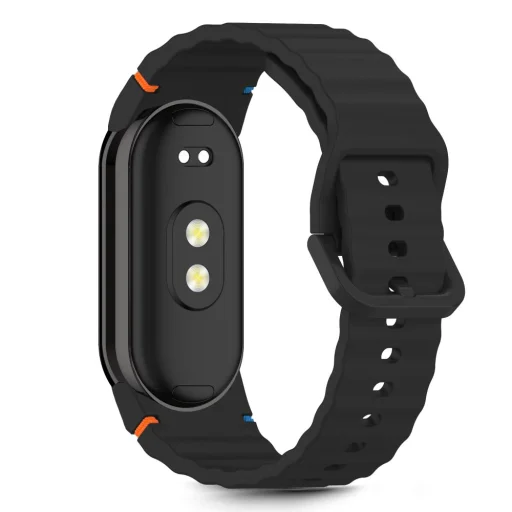 Tech-protect Szilikon Sport Xiaomi Smart Band 8 / 9 / 10 / Nfc Fekete - 2