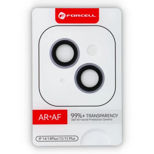 Forcell Premium Kamera Lencsevédő Üveg - iPhone 14 / 14 Plus Lila üvegfólia - 4